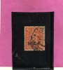 MEF 1942 M.E.F. TIRATURA DEL CAIRO 2 P USATO USED OBLITERE' - British Occ. MEF