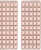 Feuille De Fictif  --   F T 15   --   0.15   -- 100 Timbres Coin Daté En Date Du 21 / 09 / 65 - Phantomausgaben