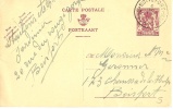 Belgique 126 I Obl. - Briefkaarten 1934-1951