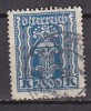 K2516 - AUSTRIA Yv N°320 - Gebruikt