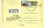 Tel Aviv 1957 - Moderne Briefmarkendruckpresse, Ganzsache (2.038) - Brieven En Documenten