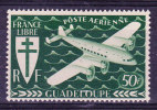 GUADELOUPE PA  N°4 Neuf Charniere - Poste Aérienne