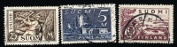 1930 Finland. Used Stamps. Scott 177-179. (G35a017) - Gebruikt