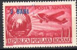 ROUMANIE - 1952 "Timbres PA De 1948-51 Surchargés- N° PA 59* - Nuevos