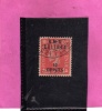 ERITREA BMA 1948 B. M. A. CENT. 10 C SU 1 P USATO USED OBLITERE' - Eritrée