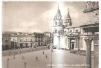 58718)cartolina Illustratoria Acireale - Piazza Duomo E Panorama Dell'Etna - Acireale