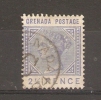 Grenada - 1883 QV 2-1/2d Pale Blue Used  SG 32  Sc 22 - Grenada (...-1974)