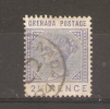 Grenada - 1883 QV 2-1/2d Pale Blue Used  SG 32  Sc 22 - Grenade (...-1974)