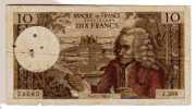 BILLET FRANCE - P.147b - 10 FRANCS - 04.11.1966 - VOLTAIRE - 10 F 1963-1973 ''Voltaire''