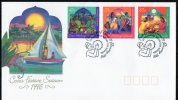 Cocos Islands 1996 Christmas Festive Season FDC - Cocos (Keeling) Islands