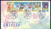 Cocos Islands 1995 Insects FDC - Cocos (Keeling) Islands