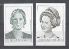 BELGIE - OBP Nr 2879/2880 - ONGETAND/NON-DENTELE - Astrid + Fabiola - MNH**  - Cote 75,00 € - Autres & Non Classés