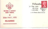 59196)lettera F.D.C. Inglese Felhambee Con Un Valore Più Annullo 30 Maggio 1970 - 1952-1971 Pre-Decimale Uitgaves