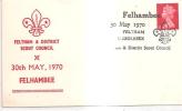 59196)lettera F.D.C. Inglese Felhambee Con Un Valore Più Annullo 30 Maggio 1970 - 1952-1971 Pre-Decimal Issues