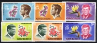 Grenada MNH ** Stamps. U.S. President. J.F. Kennedy. (H113a001) - Kennedy (John F.)