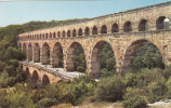 ZS16649 Le Pont Du Gard Aqueduc Romain Used Perfect Shape - Pont-Saint-Esprit