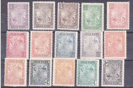 MADAGASCAR - YVERT N° 63/77 **/* - COTE 2022 = 700+ EUROS - - Unused Stamps