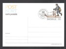 SUEDE EP Obl. Illustrée S/carte Commémorative - Postal Stationery