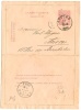 Belgique Cartes-Lettres N° 7  Perf B Obl. - Carte-Lettere