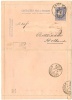 Belgique Cartes-Lettres N° 2  Perf  A  Obl. - Postbladen