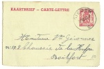 Belgique Cartes-Lettres N° 29 II NF Obl. - Kartenbriefe