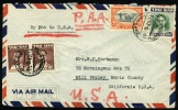1949 Siam. Air Mail Cover Sent To USA. Bangkok 16.5.49.  (H77c005) - Siam