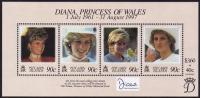 PITCAIRN  - Hommage A Lady Diana - BF Neufs*** ( MNH ) - Pitcairn Islands