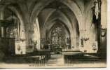 Montmirail  Intérieur De L'Eglise St Etienne - Montmirail