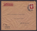 Netherlands Airmail Par Avion H. AAK Agenturen Deluxe AMSTERDAM CENTRAL STATION 1943 Cover To USA - Airmail