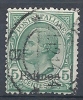 1912 EGEO PATMO USATO 5 CENT - RR9441 - Egée (Patmo)