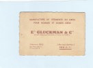 Carte Ancienne - PAU - Etablissements GLUCKMAN & Cie - Manufacture De Vetements En Gros Pour Hommes Et Jeunes Gens - Pau