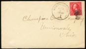 1896 USA. Cover Sent To Ohio. Northampton Apr.4.1896.  (H05c129) - Briefe U. Dokumente