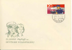 Allemagne Orientale 1970 FDC " Police De Transports, Volkspolizei " Yvert 1295 - Politie En Rijkswacht