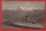 K909 Luftseilbahn Beatenberg-Niesenhorn,Blick Auf Interlaken,Thunersee.Cachet 1948.Gyger - Beatenberg