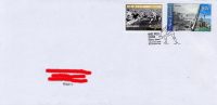 Cancellation Cover Rugby Player  Welpex Show 2003 With All Blacks Stamp - Rugby