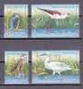 Romania 2009  / Birds From The Danube Delta / 4 Val. - Unused Stamps