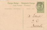 CONGO BELGE  ENTIER POSTAL CARTE POSTALE - Stamped Stationery