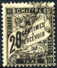 Porto, Timbre Taxe: Mi.N°+ Maury, Yvert N° 17 O Gestempelt Obliter, 20 Centime - 1859-1959 Used