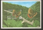 Iles Vierges Virgin Island 1991 N° BF 73 ** Faune, Papillons, Biblis Hyperia, Forêt - British Virgin Islands