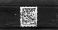 BRESIL 1404°  70c Gris-olive  Femmes Brisant Des Noix De Coco (10% De La Cote + 0,25) - Used Stamps