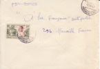 OUBANGUI - CHARI - 1957 - COLONIES FRANCAISES - LETTRE - MARCOPHILIE - Altri & Non Classificati