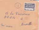 BANGUI  - OUBANGUI - A.E.F - 1956 - COLONIES FRANCAISES - DEVANT DE LETTRE - MARCOPHILIE - Otros & Sin Clasificación