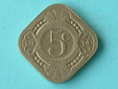 1934 - 5 CENTS / KM 153 ( For Grade, Please See Photo ) ! - 5 Cent
