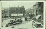 Postcard The Cornhill  Ipswich   C1910  Trams - Ipswich