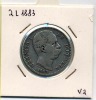 ITALIA REGNO 1883 Moneta Da 2 LIRE ARGENTO - 1878-1900 : Umberto I