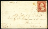 1860 USA Cover.  (H05c105) - Lettres & Documents