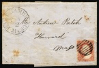 1860 USA Letter.  (H05c114) - Brieven En Documenten