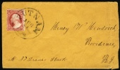 1860 USA Cover.  (H05c115) - Lettres & Documents