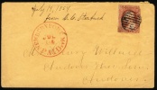1851 USA Cover.  (H05c116) - Briefe U. Dokumente
