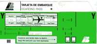 ETUI - CARTE D'EMBARQUEMENT - IBERIA - COMPAGNIE AERIENNE - Europa